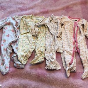 Baby girl 9 months sleepers